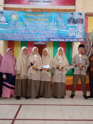 Prestasi Lomba Pentas PAI tingkat Dinas Pendidikan dan Kebudayaan Aceh Besar